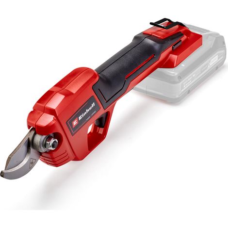 Einhell Sécateur sans fil GE-LS 18 Li - Solo PXC (18 V, interrupteur de sécurité, revêtement souple Softgrip) Livré sans Batterie ni Chargeur