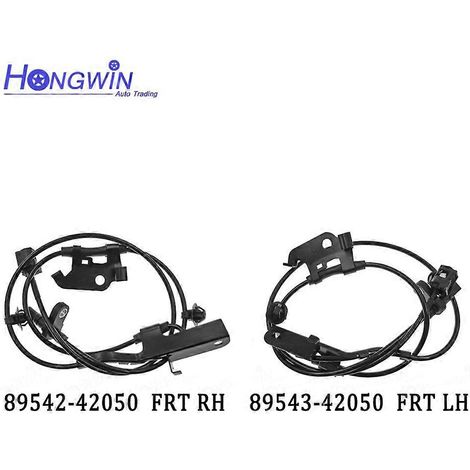 Capteur de vitesse de roue ABS avant/arrière gauche/droite 89542-42050 89543-42050 89545-42040 89546-42040 Compatible avec Toyota RAV4 2.4L 4WD (avant gauche/droite) 2006-2013 (1/5)