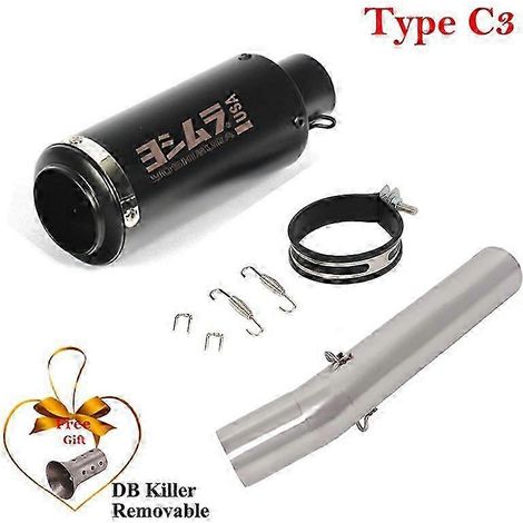 Pot d'échappement pour moto, silencieux DB Killer pour Honda CB1300 2003-2015, Yamaha FZS 600 Fazer 1998-2003 (Type C3) (1/5)