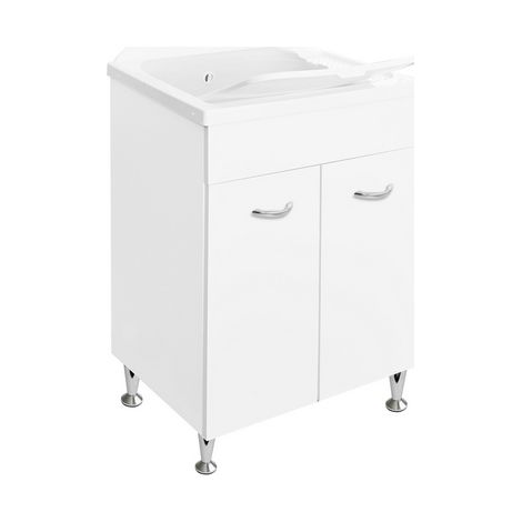 LAVATOIO CON MOBILE IN IDROFUGO- L cm. 60  x  P cm. 50 (2 ante)- DH- pezzi 1