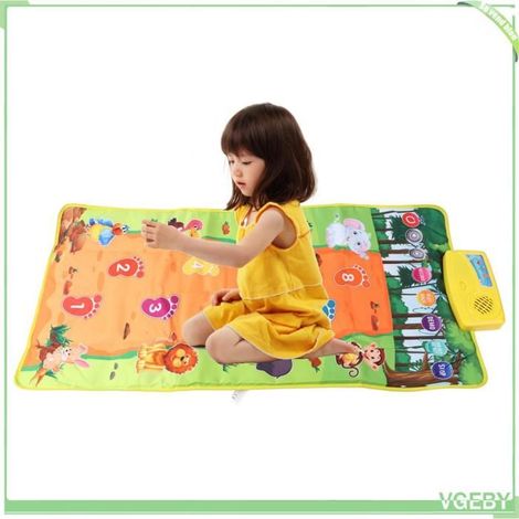 Tapis musical - FAFEICY - Tapis de danse interactif - Améliore la coordination - Multijoueur - Léger (1/5)
