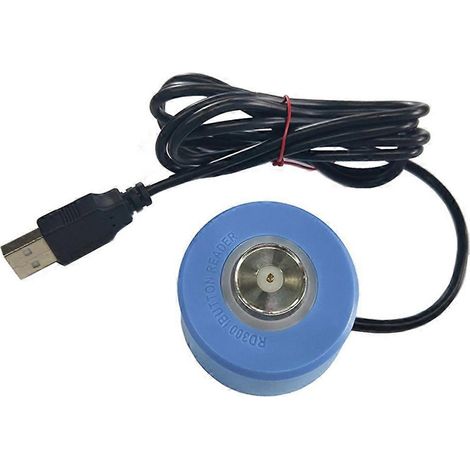 Lecteur de carte magnétique USB™ pour contrôle d'accès, lecteur de carte iButton spécial pour paiement par carte aux guichets automatiques. (1/5)