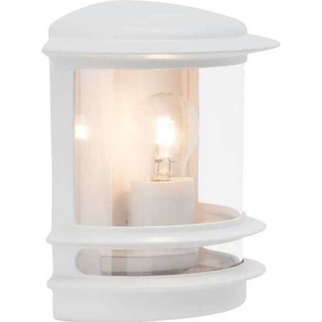 Brilliant Hollywood Aplique de Pared Exterior Blanco (1/3)