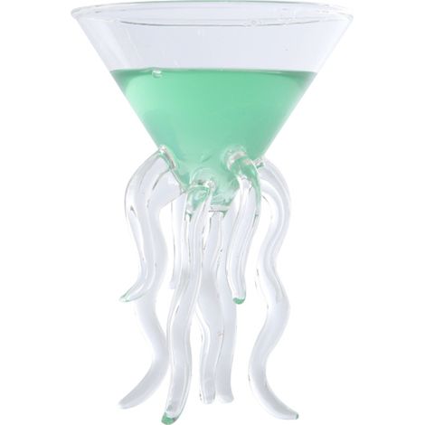 Copa de cóctel, diseño de pulpo 3D, vaso para zumo, para bar, fiesta, club (1/5)
