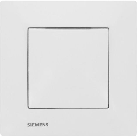Siemens Delta Viva Weißes Designschalter