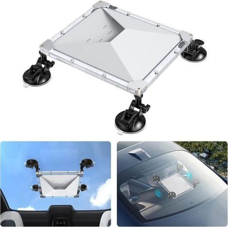 Miniatur-Dachhalterung mit Saugnapf und Antennenabdeckung, geeignet für Autos, Wohnmobile, Boote und Lastwagen. (1/5)