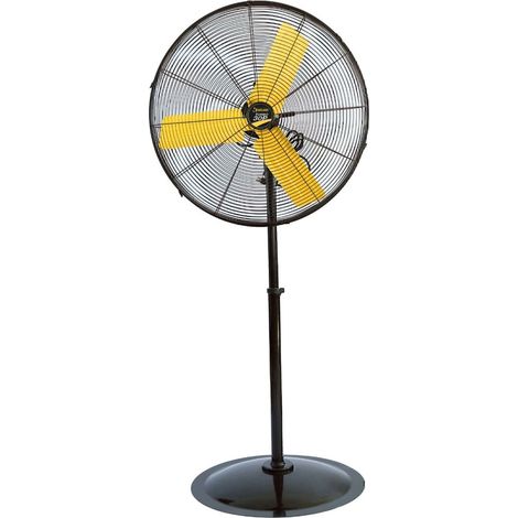 Ventilador industrial  GARLAND TURBO 30P  V23   Ventilador profesional de taller de pie con cabezal oscliante, 260 W y 210 m3/min (1/5)