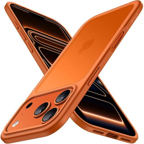 Handyhülle iPhone 17 Pro Stoßfest Matt iPhone 17 Pro Orange (1/5)