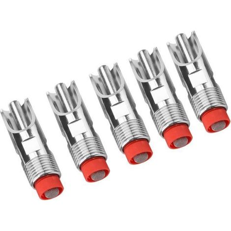 Abreuvoir à tétine pour porcs - - Acier inoxydable - Lot de 5 - Extérieur - Soin (1/4)