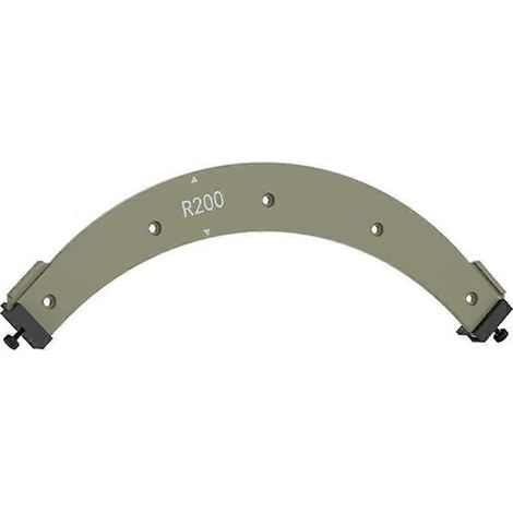 Gabarits d'angle arrondi pour le travail du bois, gabarits d'angle arrondi pour le travail du bois, gabarit d'angle arrondi R200 (1/5)