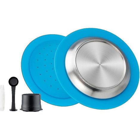 Paquete de 2 filtros Zenius para cápsulas de café reutilizables: ecológicos y con ahorro garantizado. (1/4)