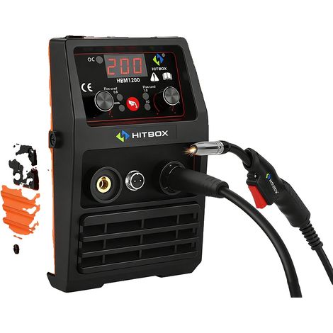 Máquina de soldar, funcionalidad 3 en 1, alta potencia de salida, HBM1200 (1/5)