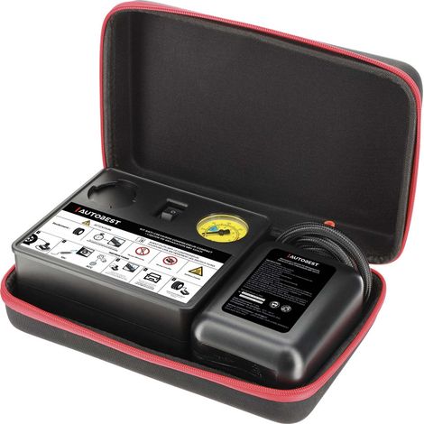 Kit anti crevaison compresseur compact + liquide de réparation