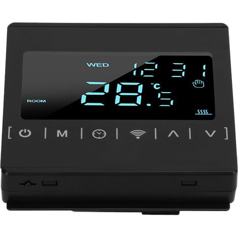 MH1823 WLAN-Bluetooth-Thermostat mit intelligenter LCD-Anzeige, App-Steuerung und Sprachsteuerung, Temperaturregler für Wechselstrom 85–250 V (1/5)