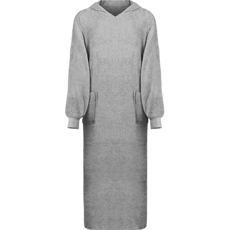 vidaXL Sweat à capuche couverture KINN Gris XXL Coton (1/5)