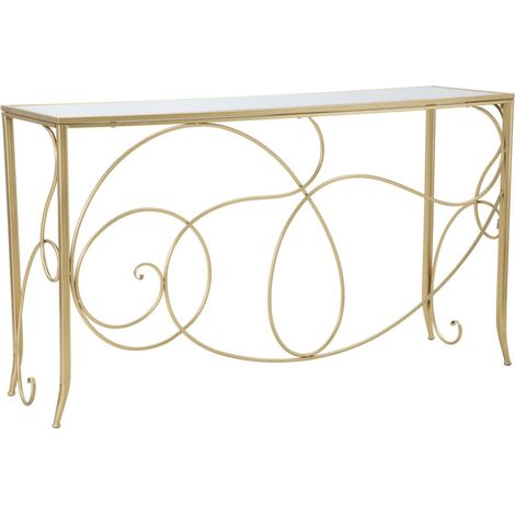 Console Design en "Art" 140cm Or