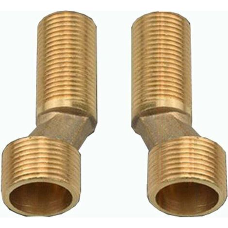 Robinet de baignoire-douche réglable en laiton – Raccord G1/2 à G3/4 – Espacement ajustable 134-166 mm – Résistant à la corrosion (1/3)