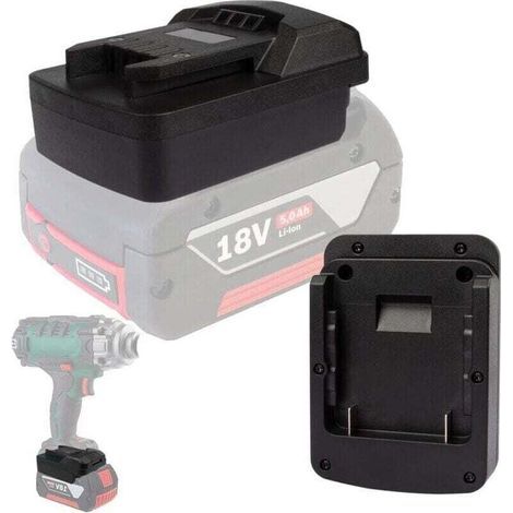 Adapterkonverter für Bosch 18V Li-Ion-Akku auf Parkside XTeam 20V Li-Ion-Elektrowerkzeugakku (Akku nicht im Lieferumfang enthalten) (1/4)