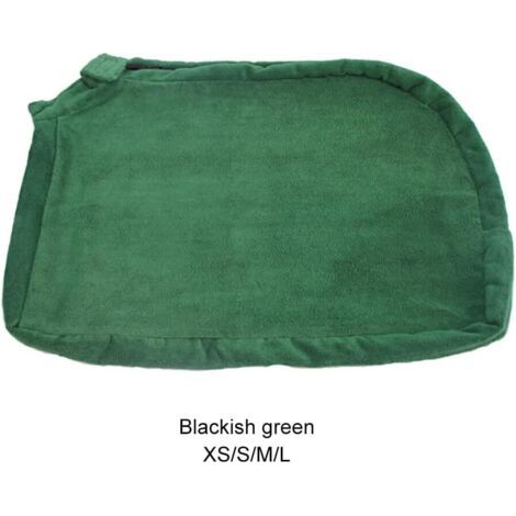 Stilvoller, pflegeleichter und strapazierfähiger Frottee-Trockenmantel aus Polyester für Hunde, luxuriöse Hundehandtuchtasche, Kaffeebraun, Größe S