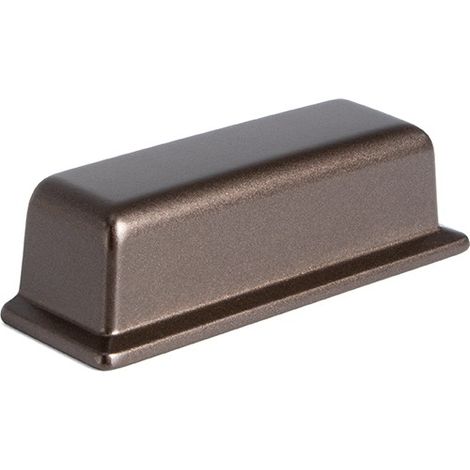 tirador de mueble chike. apertura de cajones o puertas. longitud 81mm / 113mm - giusti acabado marrón dist. agujero dist. 64mm. (1/4)