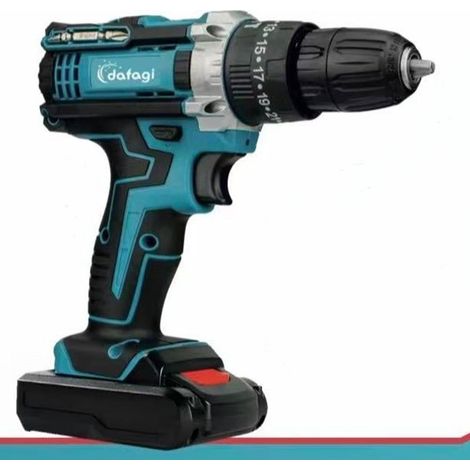 TrAdE Shop Traesio - Kit 118pz Valigetta Attrezzi Con Trapano Avvitatore A 2 Batteria 48v Motore Brushless - (1/5)