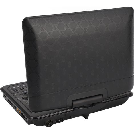 Lecteur DVD Portable 7 Pouces 1080P HD Écran Pivotant, Prise USB Carte Mémoire, MP5 Voiture, Adaptateur UE 110-240V (1/5)