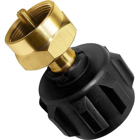 2 adaptateurs de remplissage pour bouteille propane – Convertisseur pour recharge de cartouche de gaz – Raccord universel pour camping