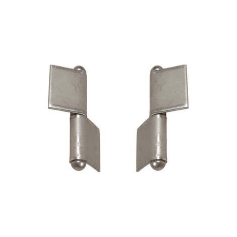 CERNIERE FISCE ALA MEDIA ART.240- - mm. 80x54 SX - 20 pezzi COMBI