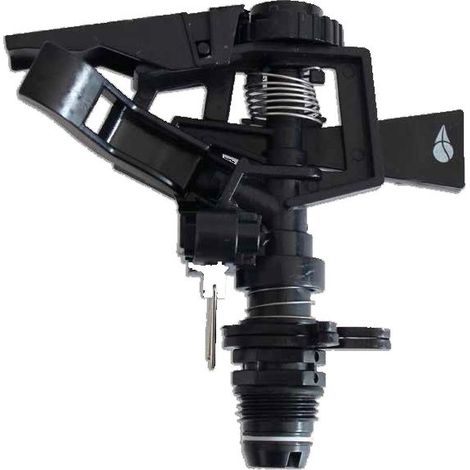 Aspersor de Plástico Sectorial Rosca Macho ½” - Radio 7-12 m, Regulación de Alcance  Oferta exclusiva