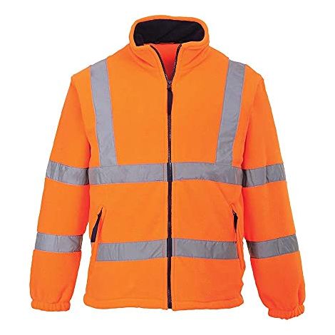 Rete foderata in pile Portwest Hi-Vis Arancione M (1/2)