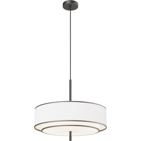 Lampada a sospensione moderna bianco/nera 5xE27 Maytoni Bergamo (1/5)
