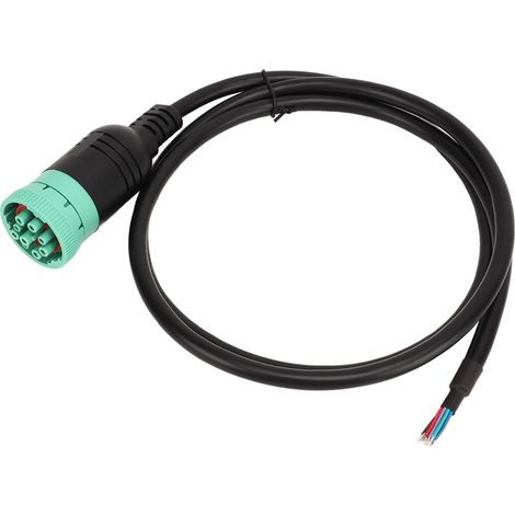 Connecteur Diagnostic Auto 9 Broches Femelle J1939 Type 2 Rallonge à Fiche Ouverte Câble OBD Outil (1/5)