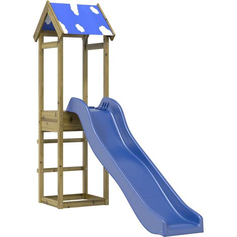 Maison Exclusive - Parque infantil de exterior madera de pino imp