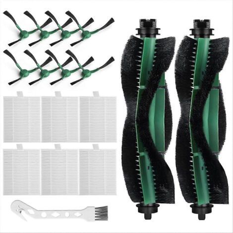 Brosse lat��rale principale HEPA pour aspirateur robot iRobot Roomba Essential Series Y0110, Y0140, Q0120 et Q011