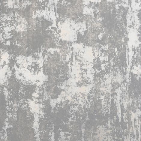 Arthouse Stone Textures Charcoal Grey & Rose Gold Tones Wallpaper for Living Spaces & Feature Walls, Kitchen Bedroom Hallway Dining Wallpaper 10.05m x 0.53m Roll, Subtle Metallic Highlights 902109 (1/3)