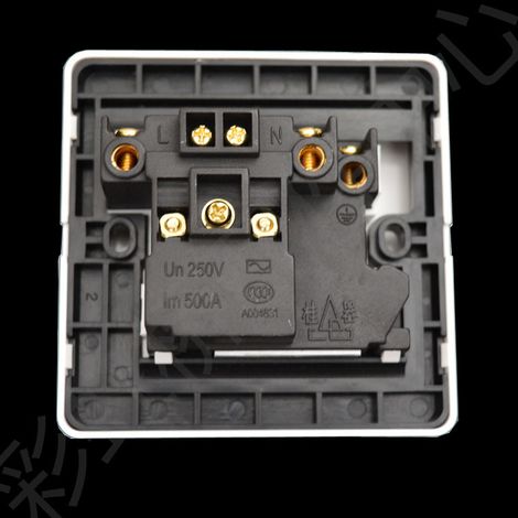 Guilin Guiqi 86-type leakage protection switch with socket, air conditioner and water heater three-hole 16A socket GB1-16LC (1/2)