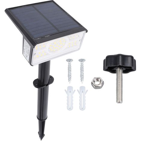 Projecteur Solaire LED 49 - Toivize - IP65 Étanche - Lumière Blanche (1/5)