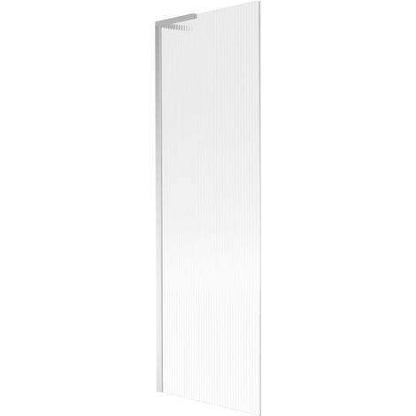 Mexen Next L paroi de baignoire 1-volet 60 x 150 cm, rayures, chrome - 895-060-000-03-09-01 (1/5)