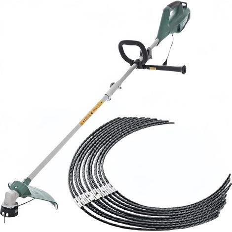 Lot de 20 fils de rechange pour débroussailleuse Bosch F016800431, 37 cm x 3,5 mm, Fil Debroussailleuse AFS 23–37, coupe carrée extra résistant (1/5)