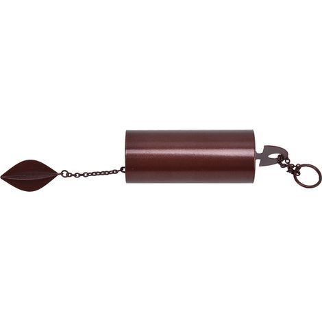 Lot en métal pour jardin, carillon rétro en tube métallique Heroic Windbell, décoration suspendue extérieure (1/5)