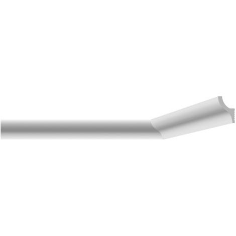 CORNICE DECORATIVA PER SOFFITTO SERIE 'LUXSTYL' mod. 'L4530' - mm 30 x  45 36 PZ