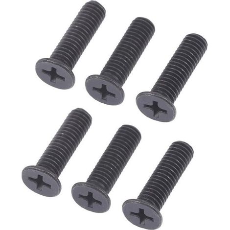 Lot de 10 vis de fixation à filetage à gauche M5 x 30 mm, compatibles avec adaptateur de tige de mandrin UNF (1/5)