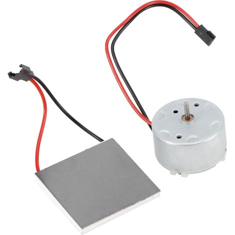 Kaminventilator-Generator-Blatt Kaminventilator-Elektrogenerator-Motor-Zubehörset (1/5)
