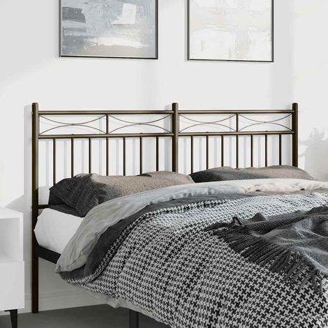 Ersatz-Kopfteil Metall Schwarz 150 cm (1/5)
