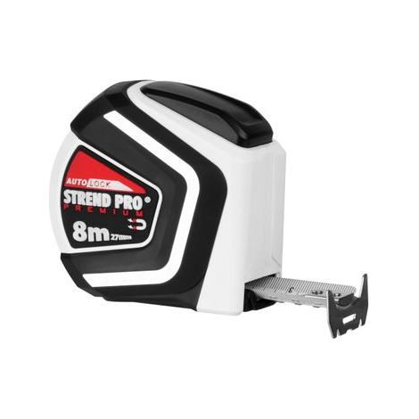 Bandmaß Strend Pro Premium 8 m, Rollbandmaß, Auto STOP, magnetisch