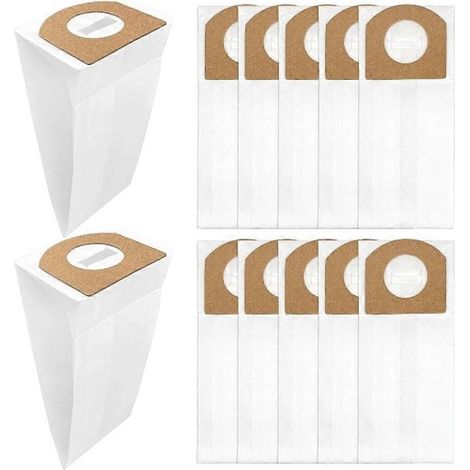 12 sacs de rechange de type G pour aspirateur Dirt Devil compatibles avec les modèles 103, Type G, M08230RED, 08100, 3010347001 et M08230 (1/5)