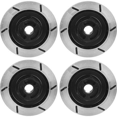 Disque de frein simulé en alliage d'aluminium, pièces de rechange compatibles HSP 94123, voiture RC 1:10, noir (1/5)