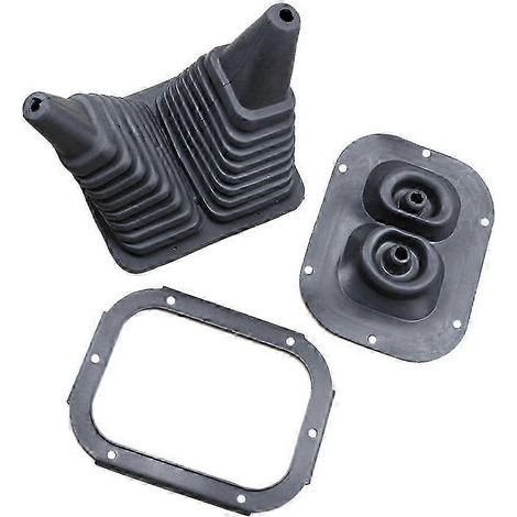 Gear Shift Lever Knob Inner Outer Dust Cover Frame Fit for (1/5)