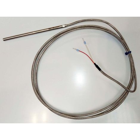 ETA Abgastemperaturfühler 1,9m Pt1000 Schutzhülse: D=5 L=110mm - 41854-TE