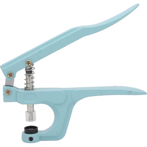 Machine à riveter en aluminium, kit d'outils de presse manuelle, pour un gain de temps et d'effort, estampage d'œillets bleus à faire soi-même, facile à utiliser